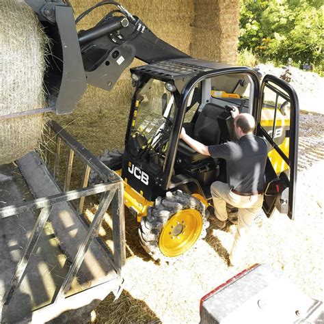 side door entry skid steer|jcb skid steer side door.